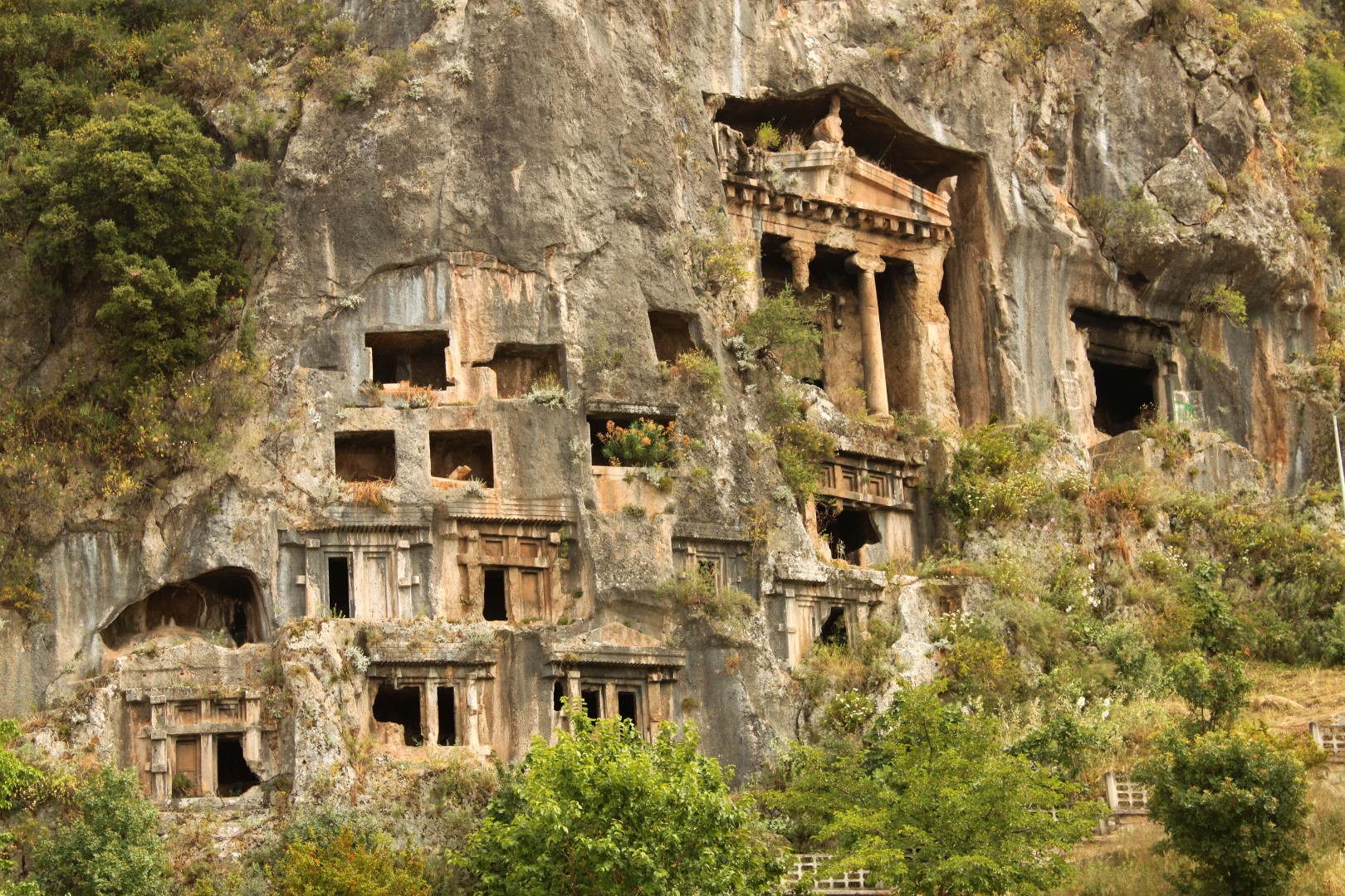 Lycian Rock Tombs, Fethiye