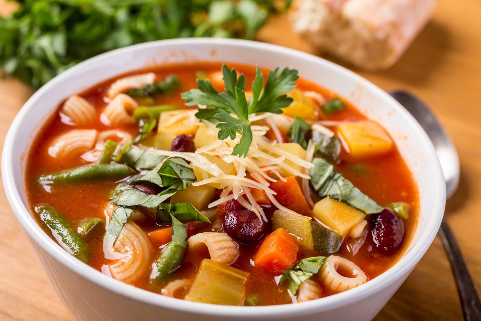 Minestrone soup