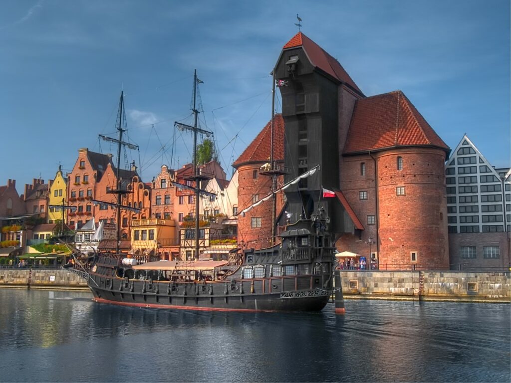 Koga ship in Gdansk, Poland