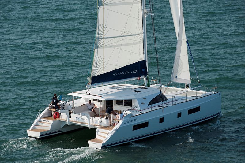 Nautitech 542 catamaran