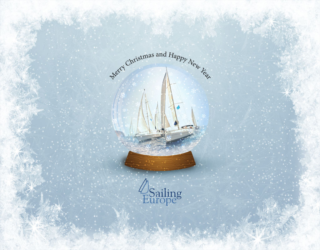 A SailingEurope Christmas card