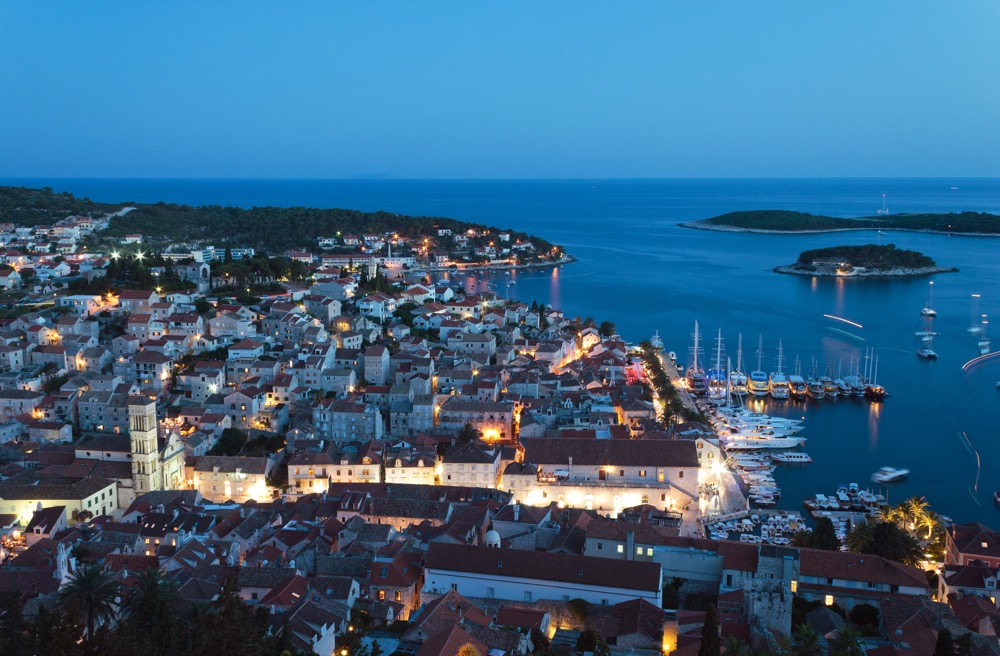 Hvar at night