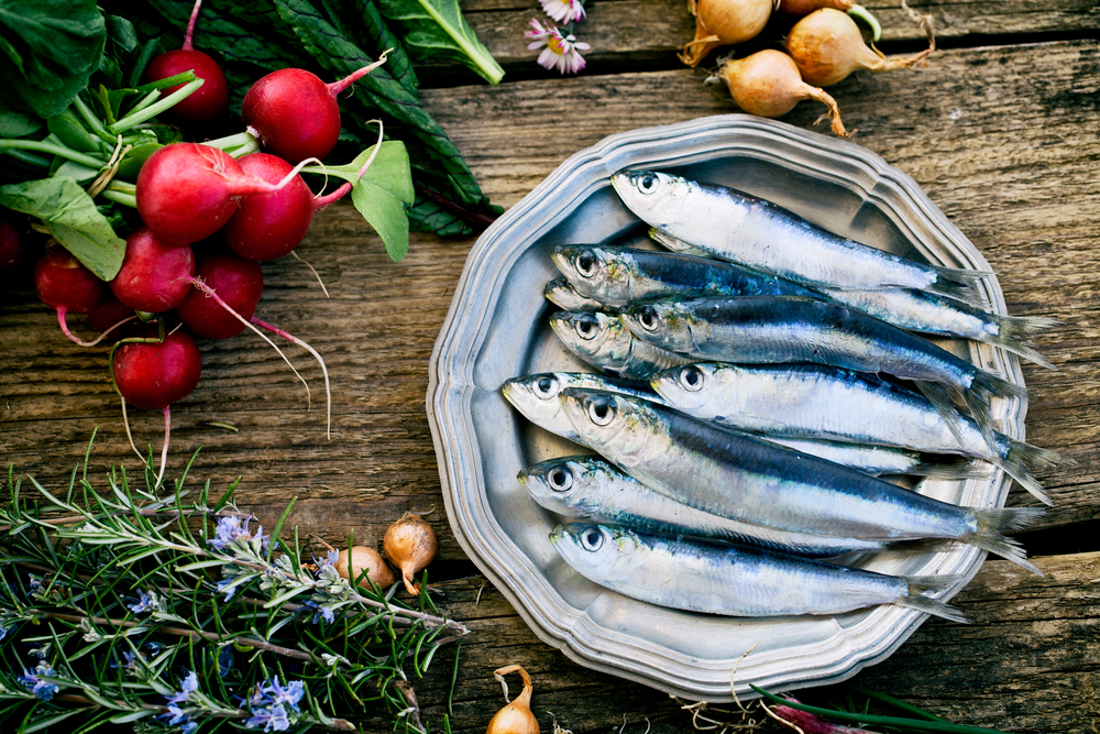 Fresh sardines