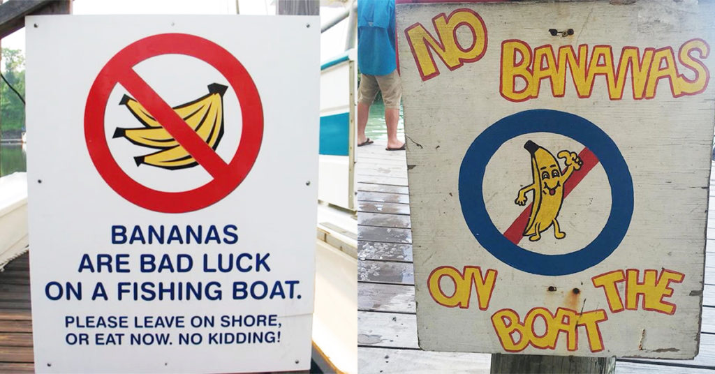 No bananas on board