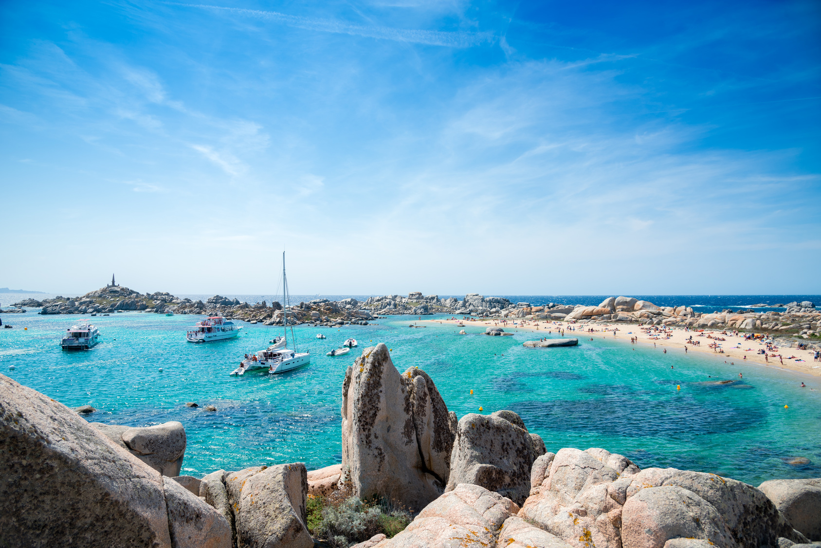 Cala Acciarino, Lavezzi Island, Corsica, France