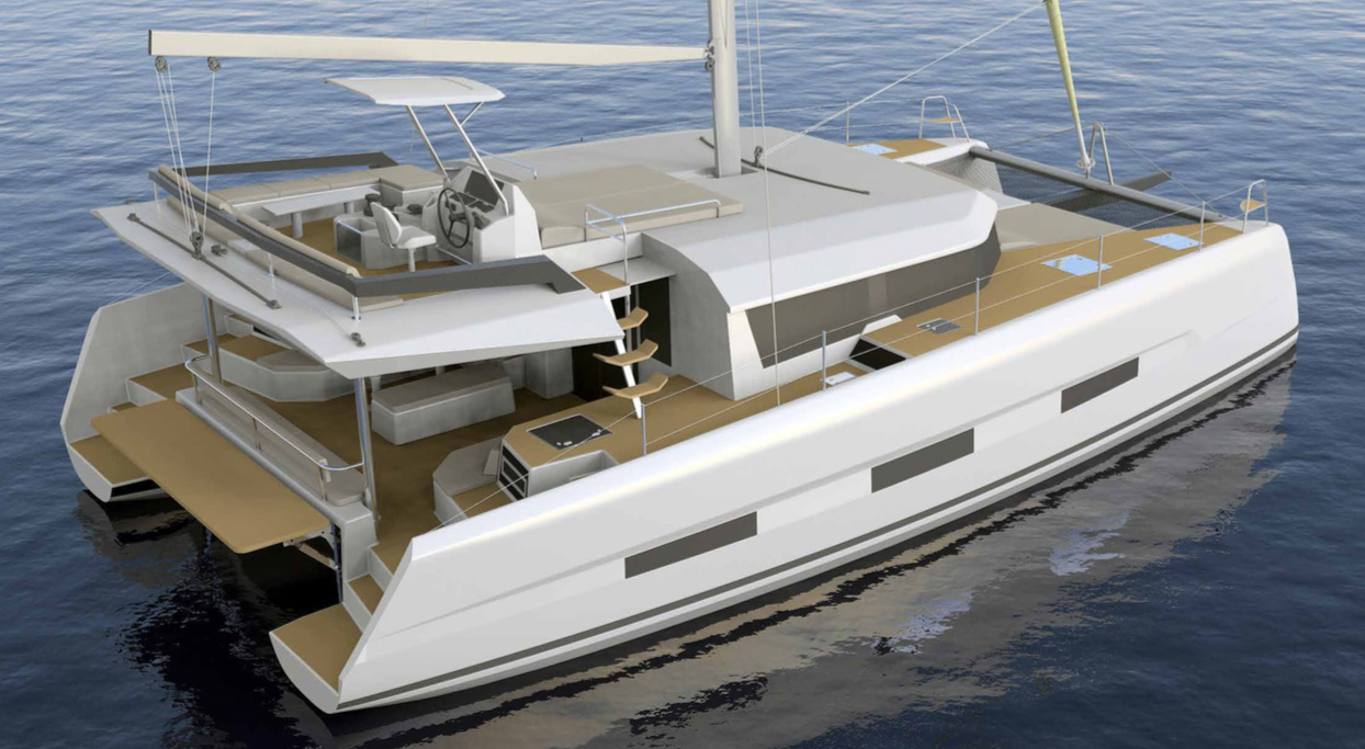 new arrival for dufour with a brand new catamaran