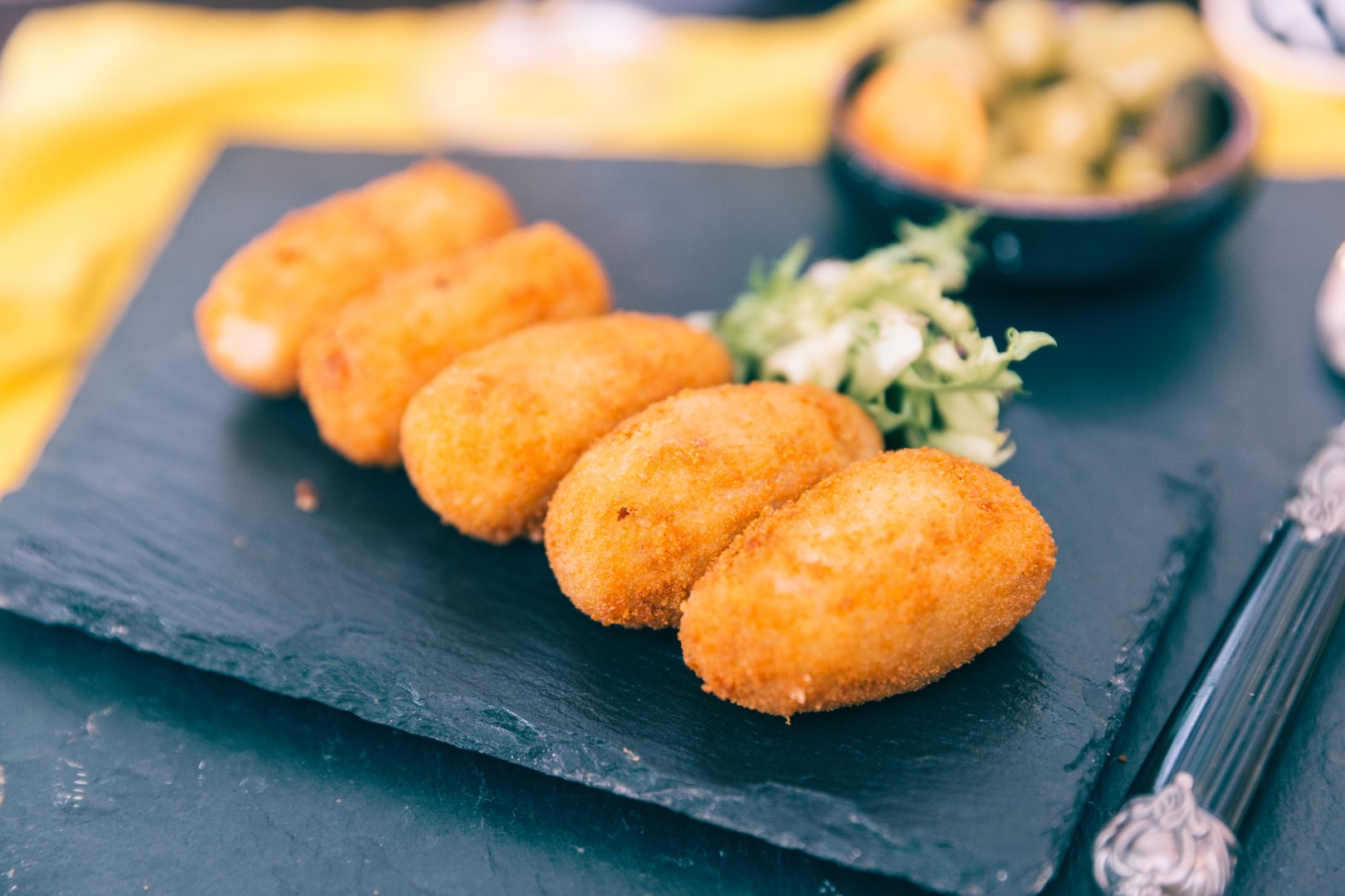 Croquetas with chicken