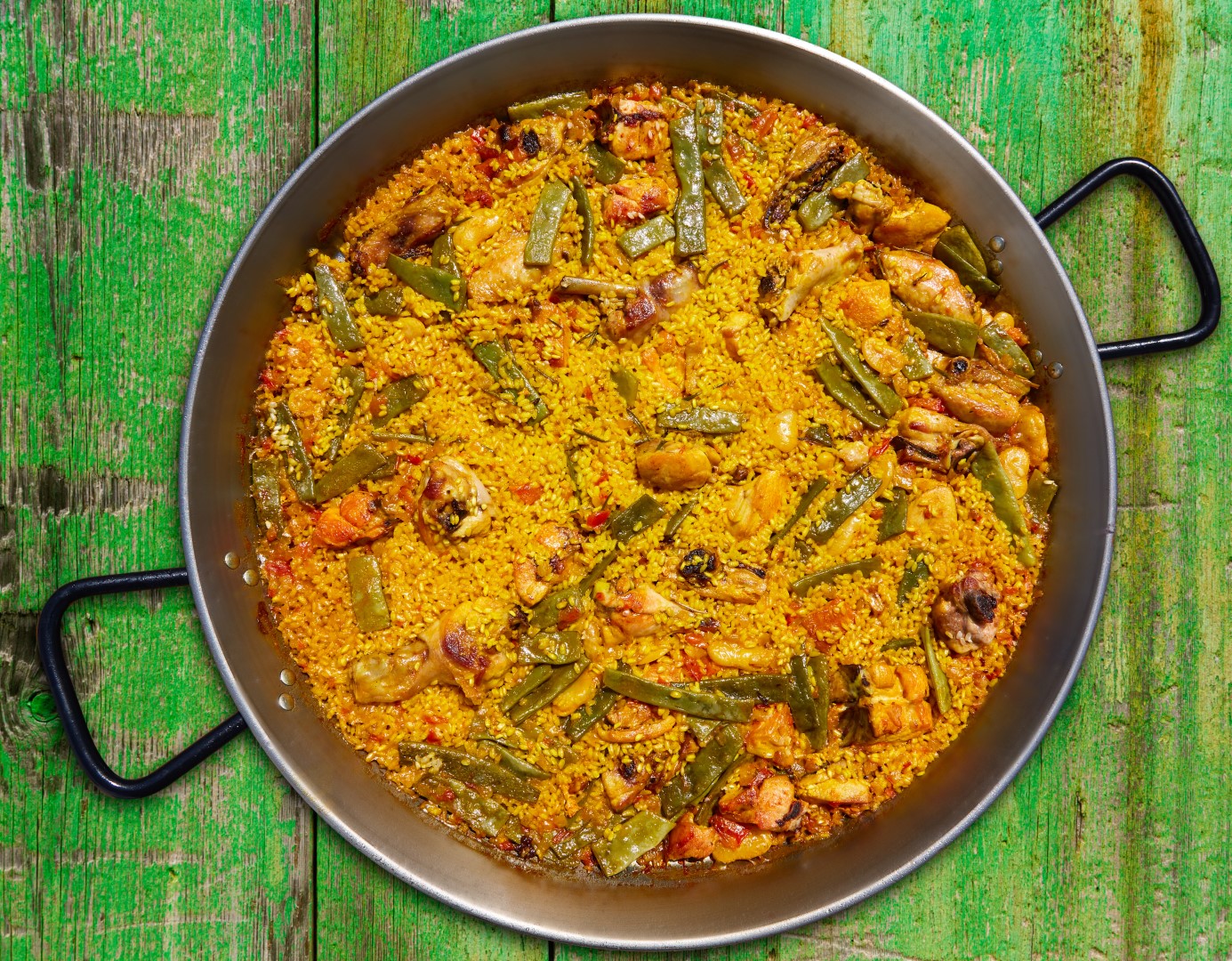 Chicken paella