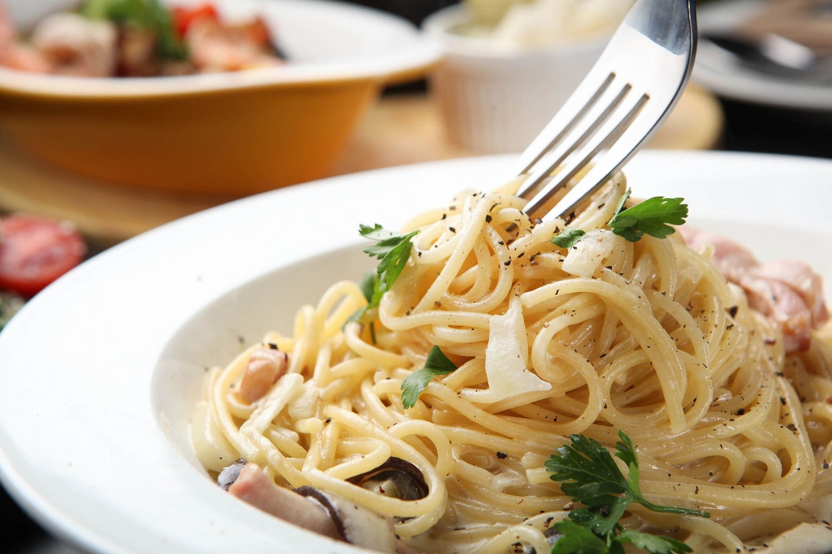 Simple meals - Pasta Carbonara
