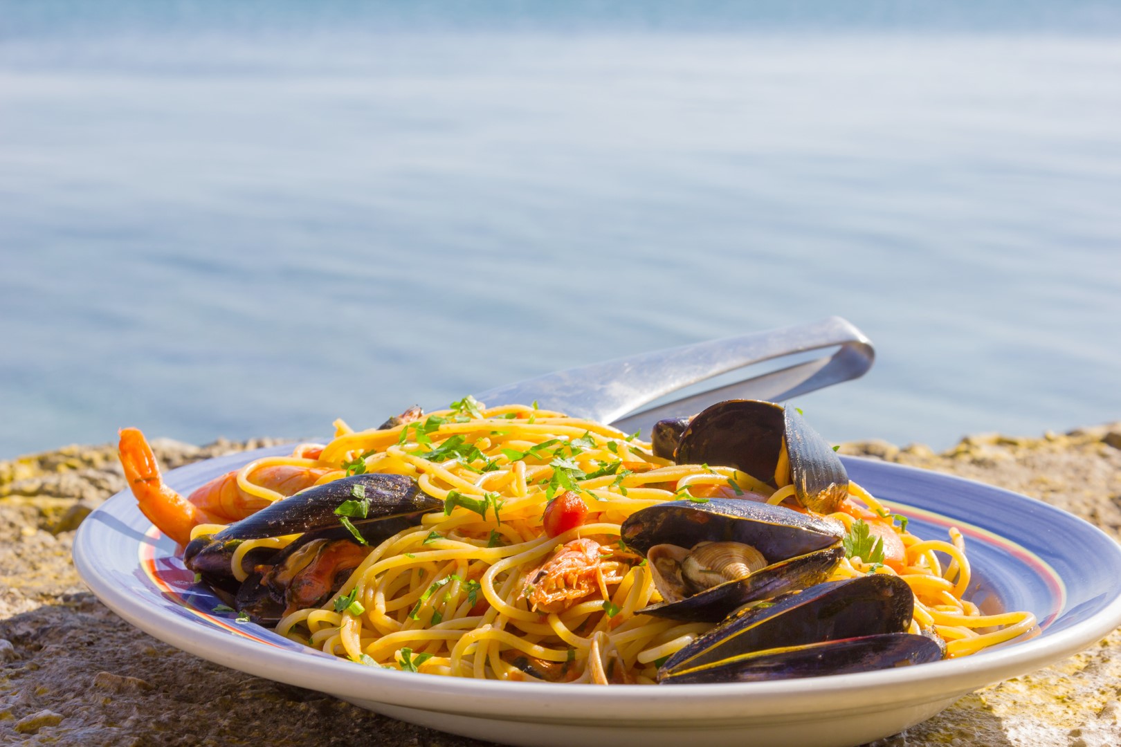 Simple meals - Shellfish Pasta