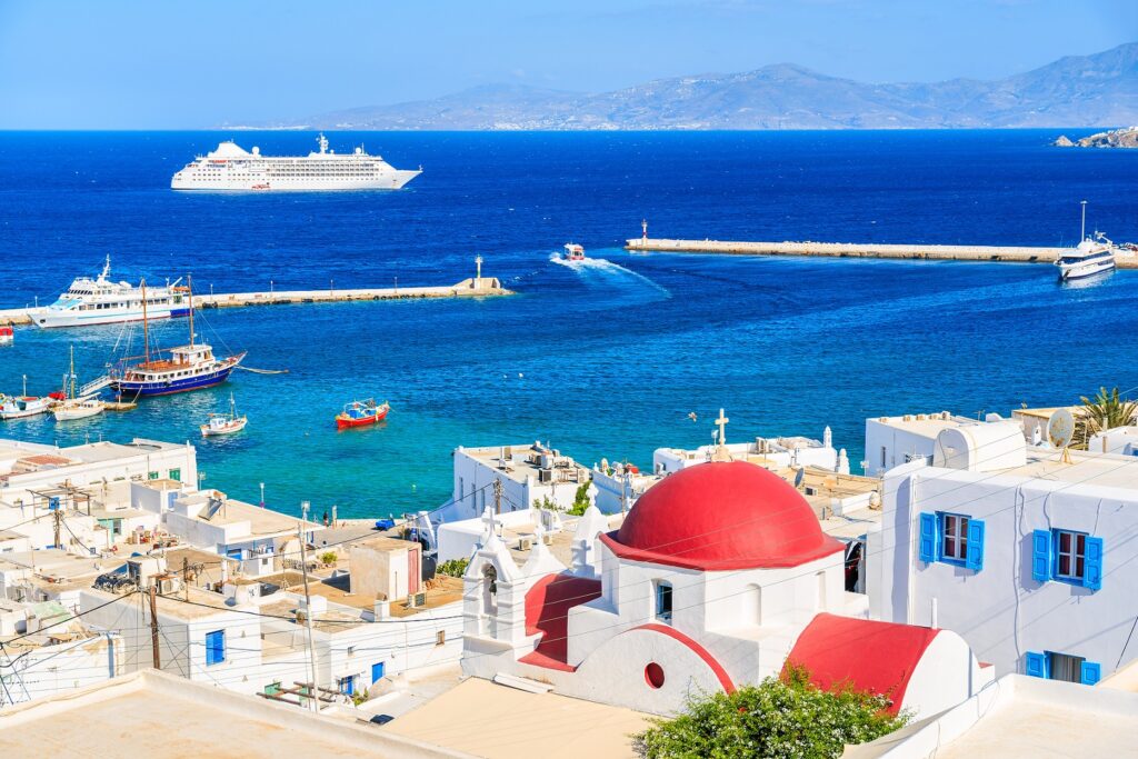 Greece-Cyclades-Islands-Mykonos-Port-Marina