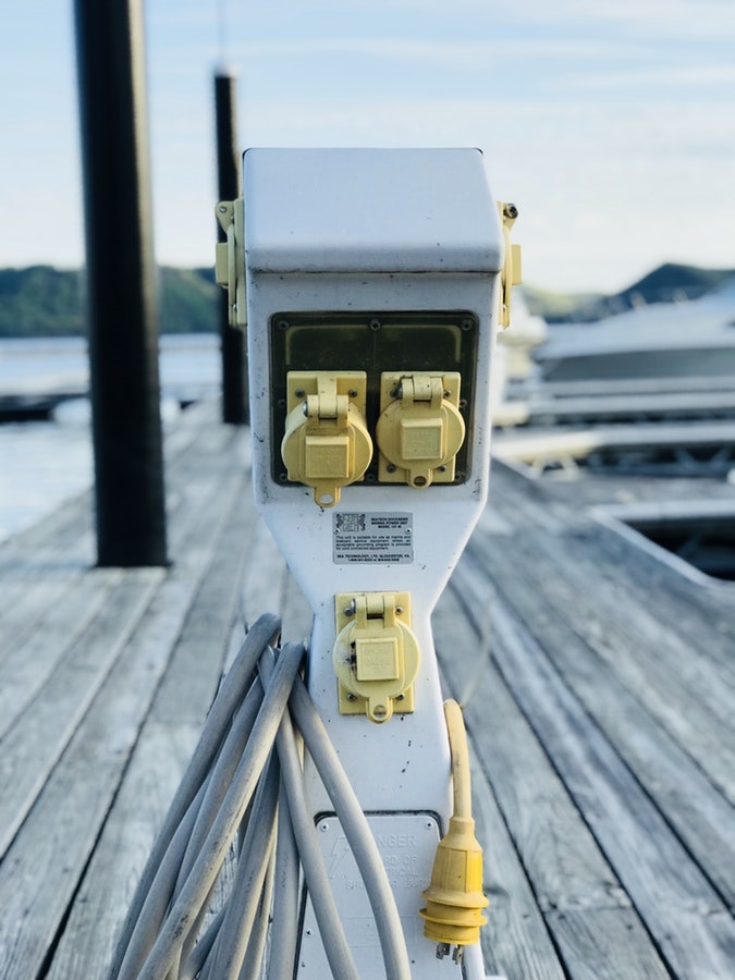 electricity-electric-power-socket-marina-sailing-yacht