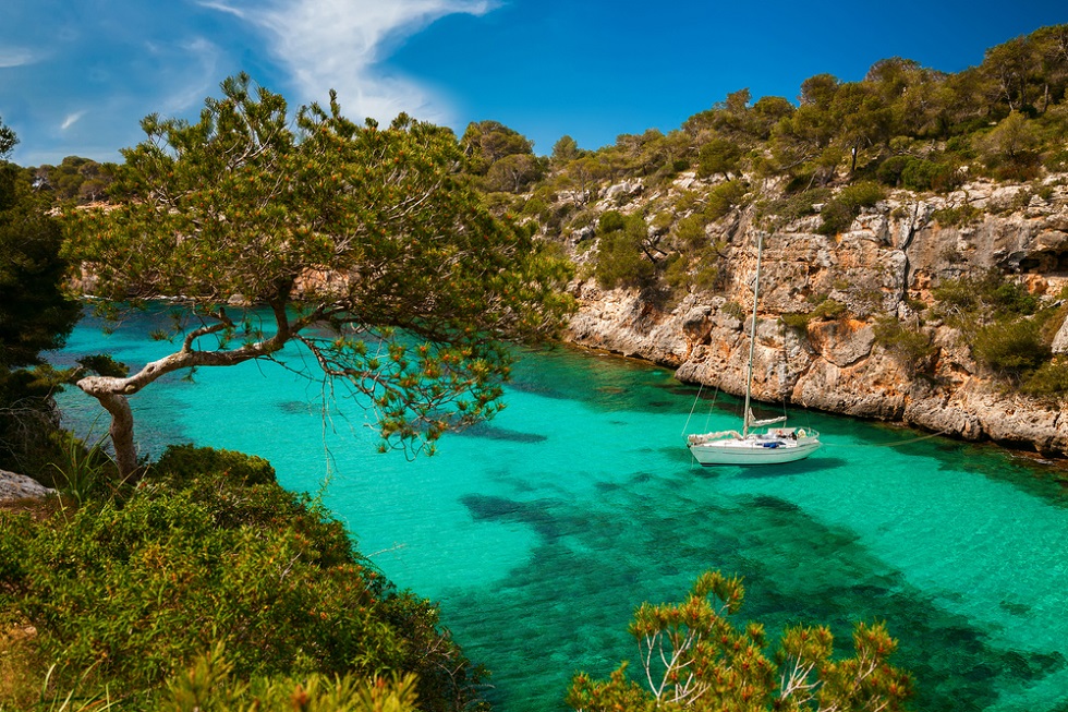 Beaches in Spain - Cala Pi, Mallorca