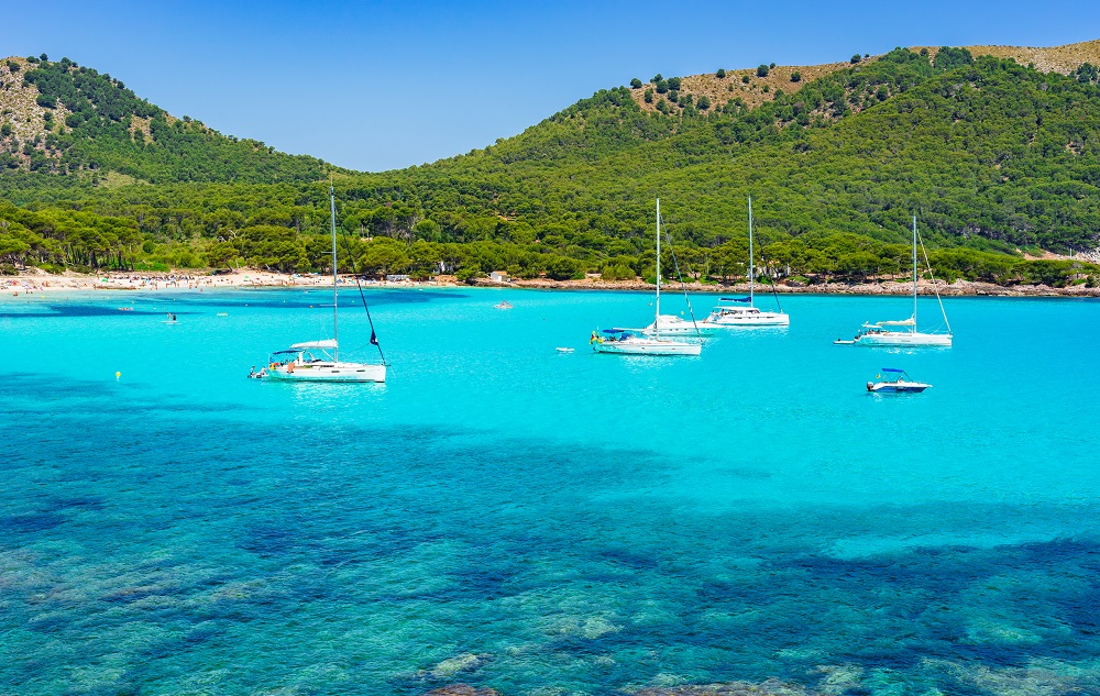 Spanish beaches - Cala Agulla, Mallorca