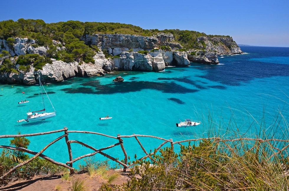 Beaches in Spain - Cala Macarelleta, Menorca