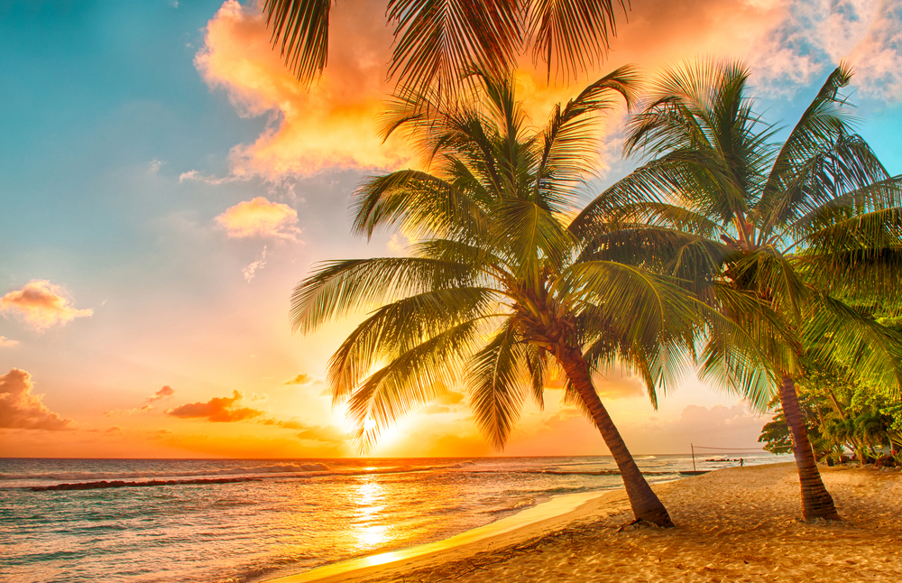 Sunset on Barbados