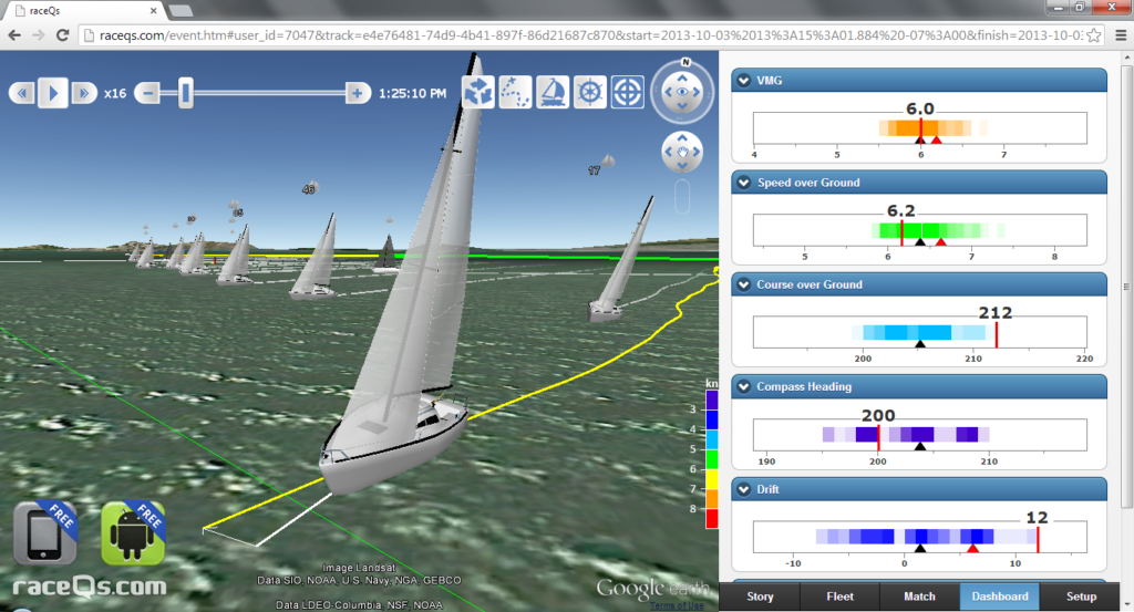 sailboat racing software