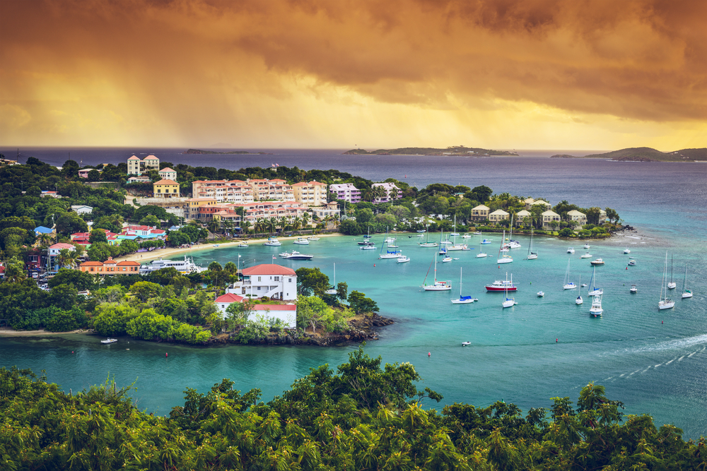 St John island - caribbean hurricane season