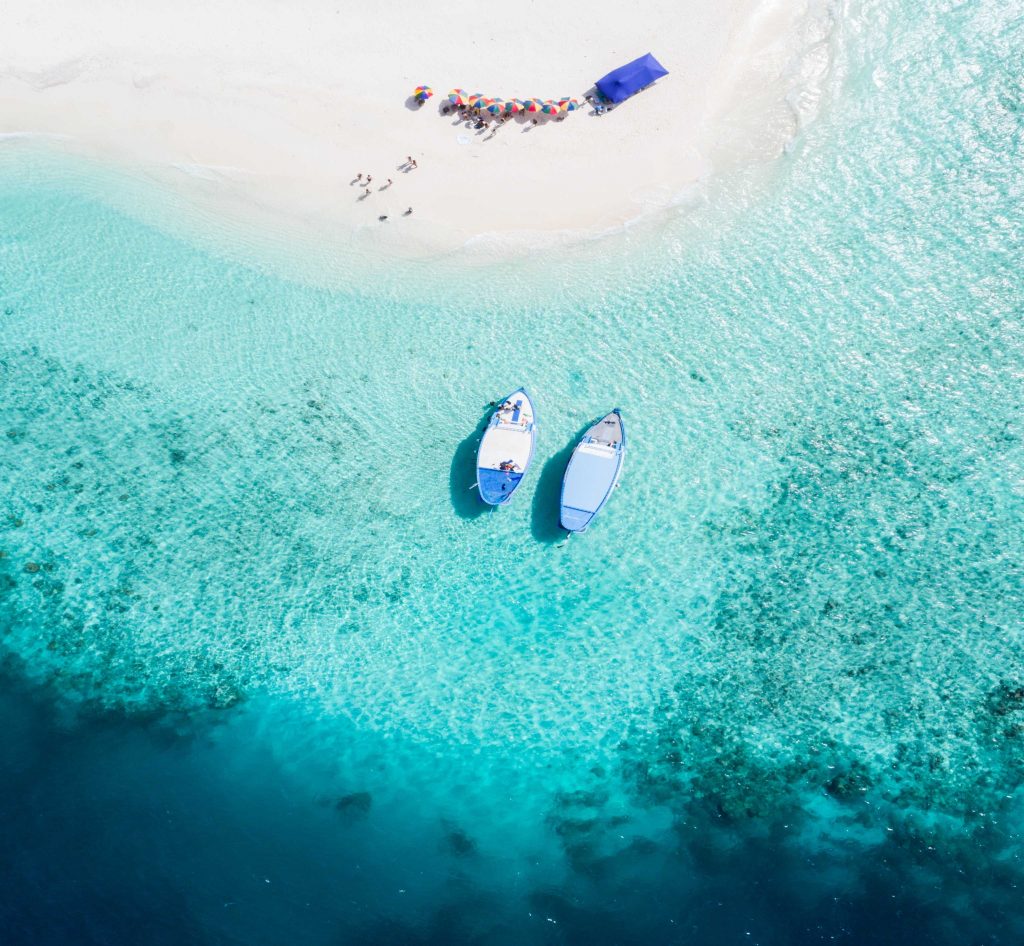 Travel sailing Maldives