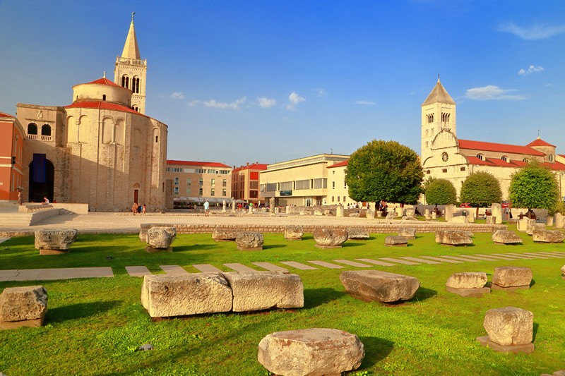 Segelroute ab Zadar