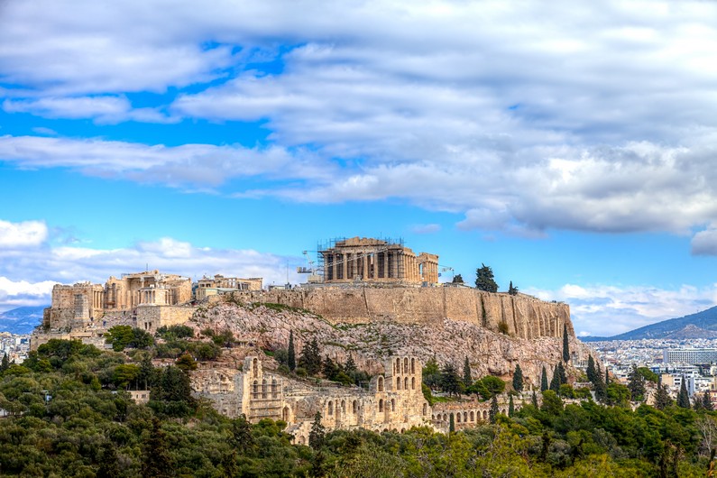 Itinerario di navigazione da Atene