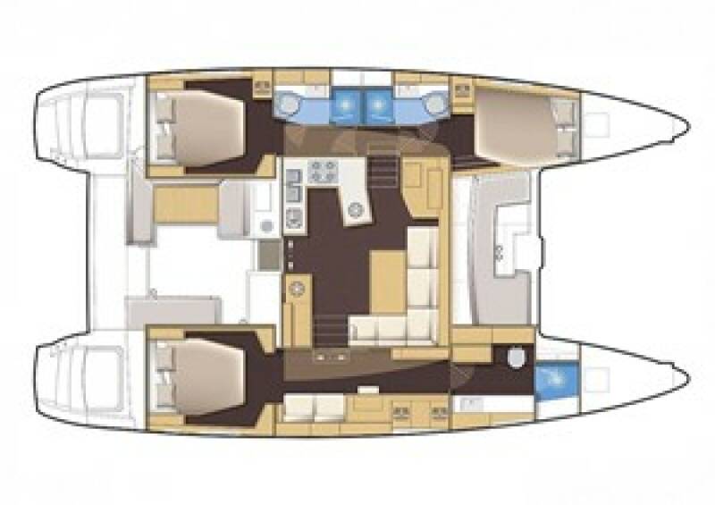 3-cabin catamaran