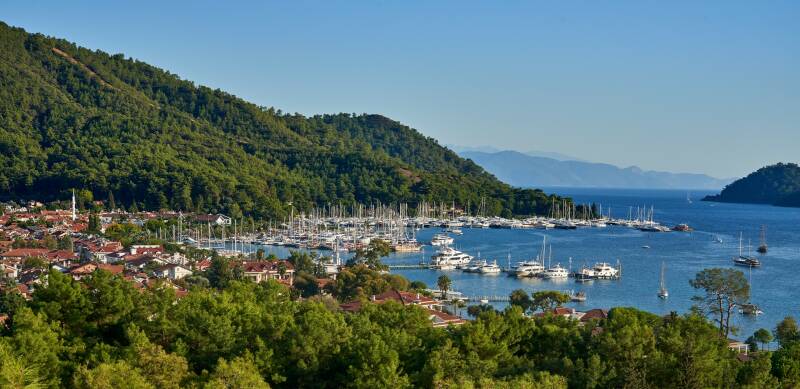 Alquiler de barcos en la región náutica de Göcek - bahía de Göcek