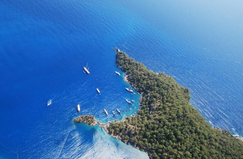 Perché Fethiye è popolare tra i marinai? - Oludeniz