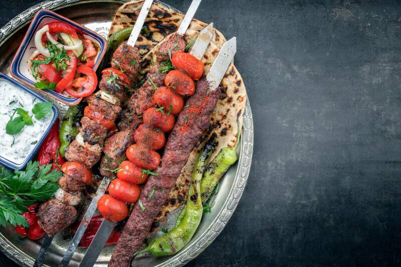 Gastronomische Highlights der Segelregion Marmaris - Kebab