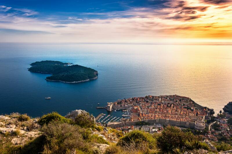 Dubrovnik Segelgebiet
