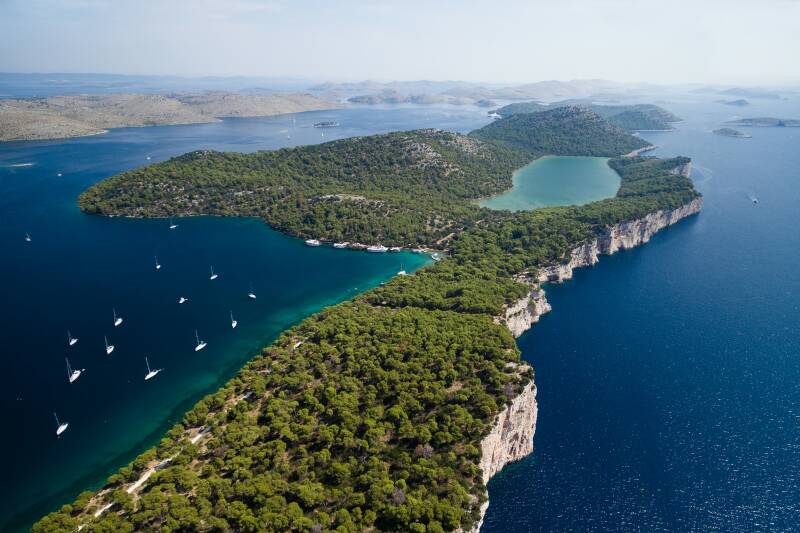 Yachtcharter in Zadar Segelregion - Naturpark Telascica