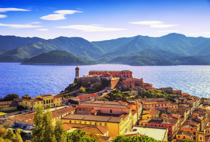 Tuscany Sailing Region - Elba Town