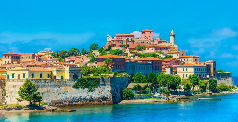 Tuscany and Islands Sailing Region - Elba Porto Ferraio Town