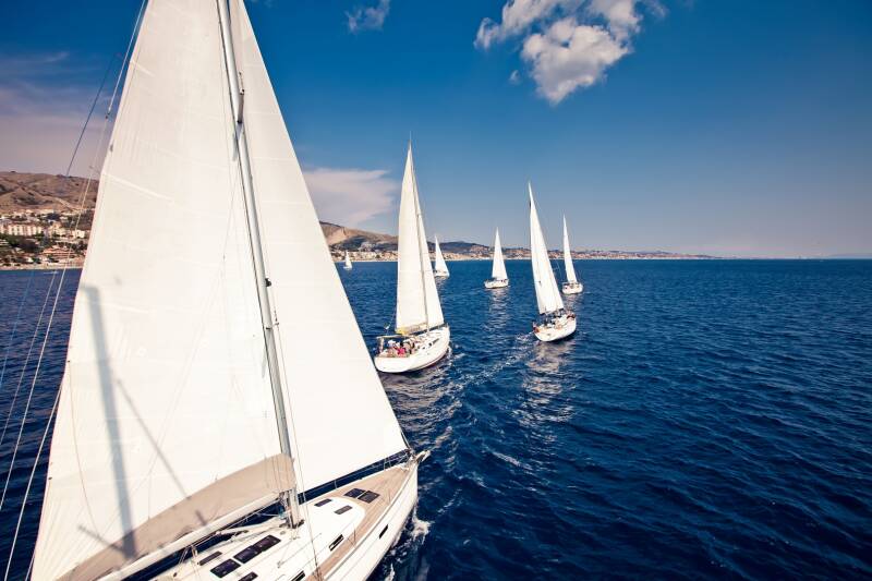 Sailing in Croatia