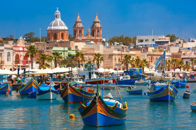 Malta Yacht Charter - Marsaxlokk