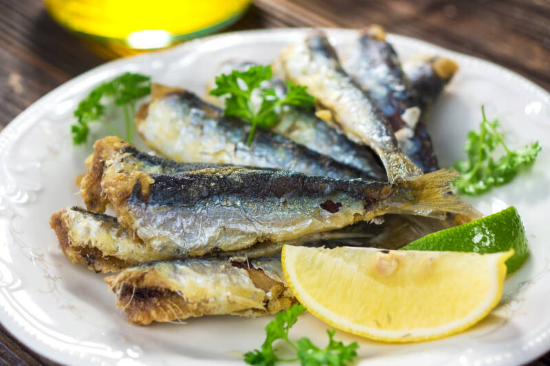 Montenegro Gastronomie - Sardinen