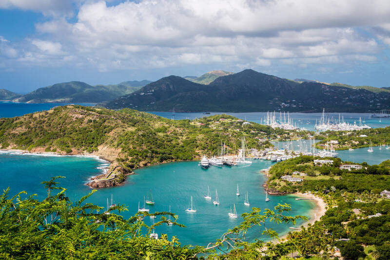 Segelbedingungen in Antigua und Barbuda