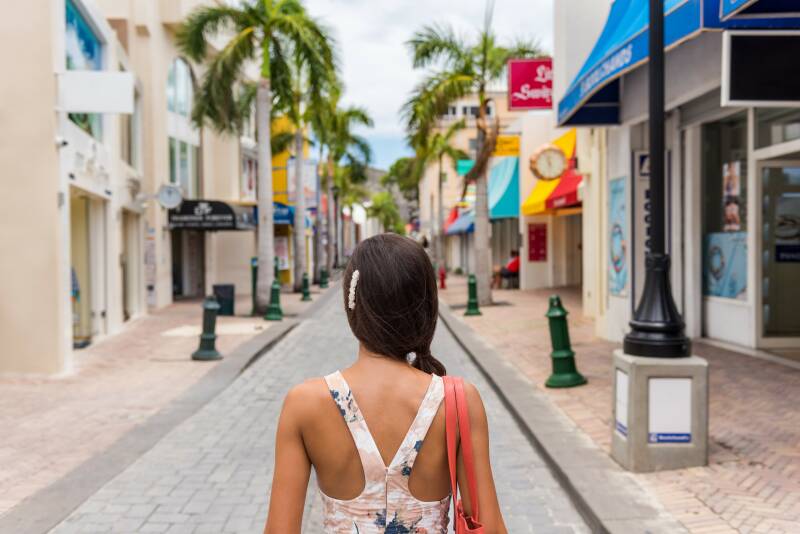 Caribe San Martín Philisburg visitas turísticas