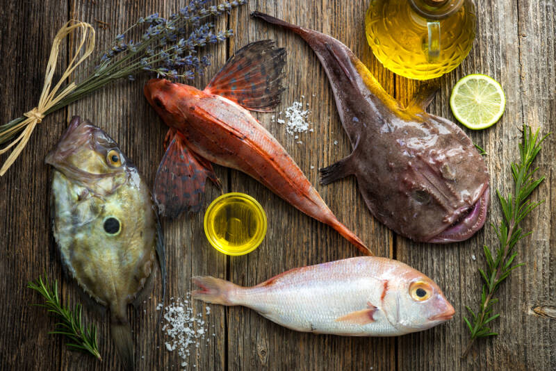 Gastronomische Highlights der Segelregion Split - Frischfisch