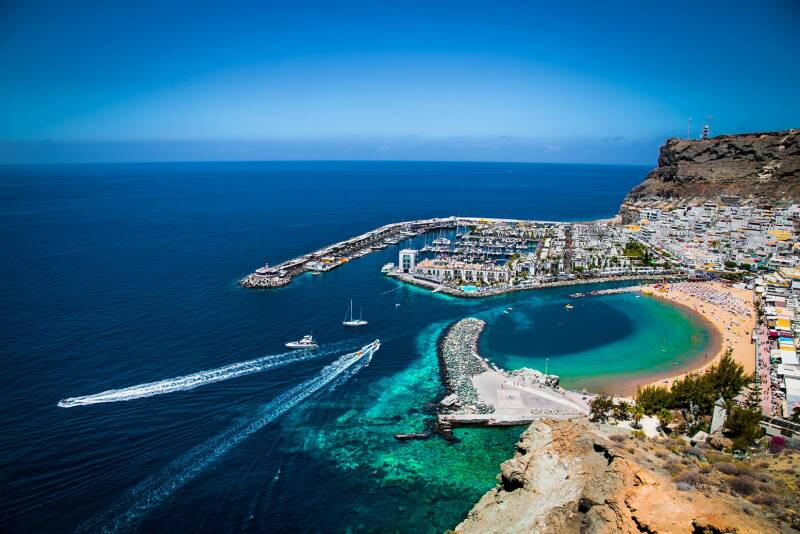 Segelgebiet Gran Canaria