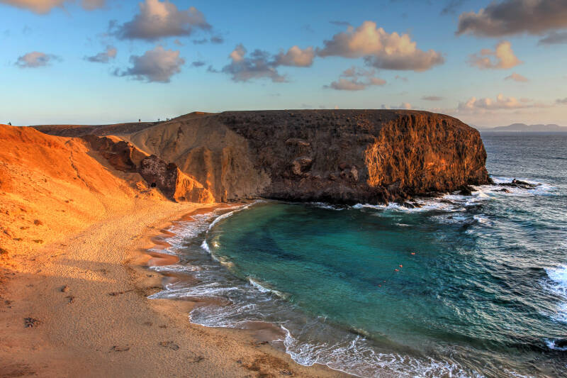 I migliori luoghi da visitare nella regione di Lanzarote - spiaggia di Papagayo