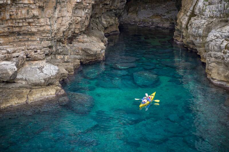 Sea Kayaking in Dubrovnik, Croatia