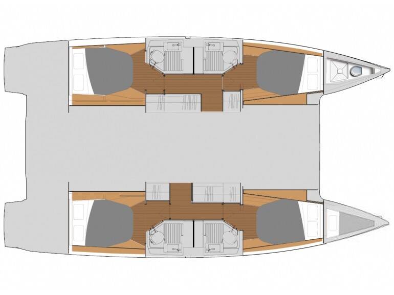 Astréa 42 Amapola - A/C, Generator, Water maker. Solar panel