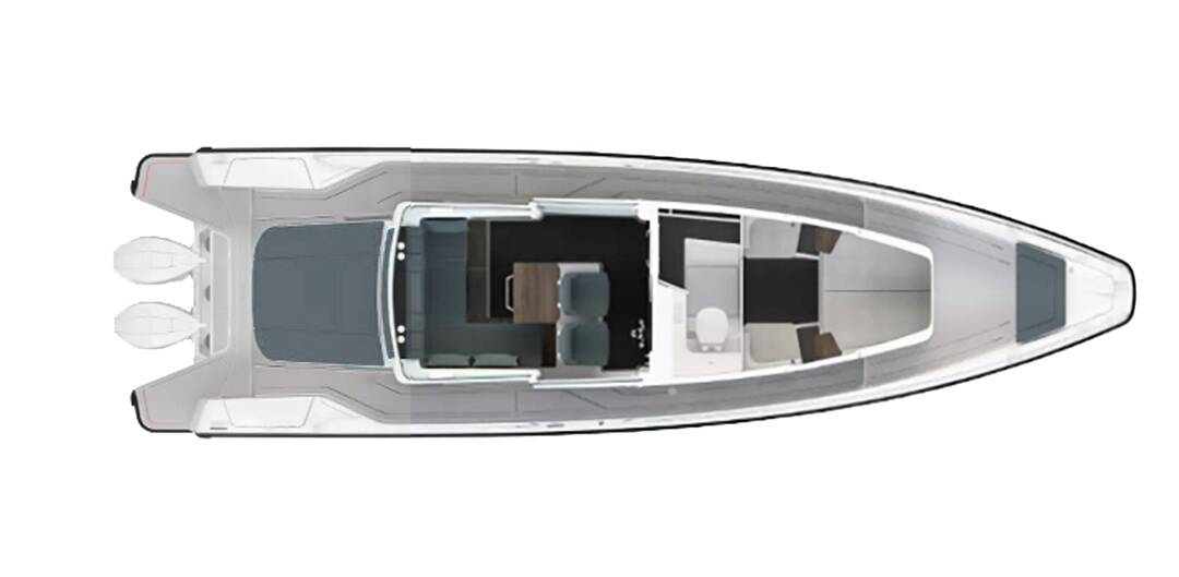 Axopar 37 XC Cross Cabin Vida