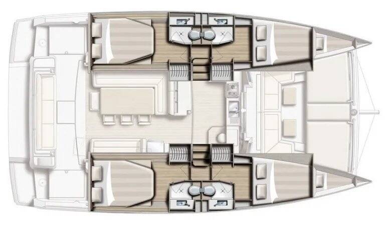 Bali 4.1 GALASSIA (Electric WC, Solar Panels, 1 SUP free of charge)