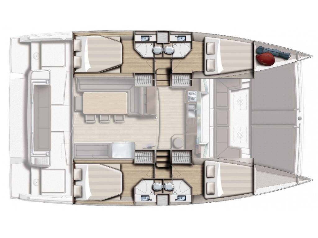 Bali 4.3  Daddy (A/C, Generator, Watermaker)