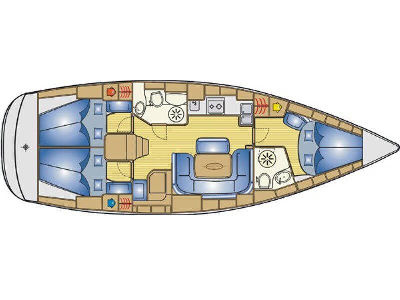Bavaria 39 Cruiser Planis