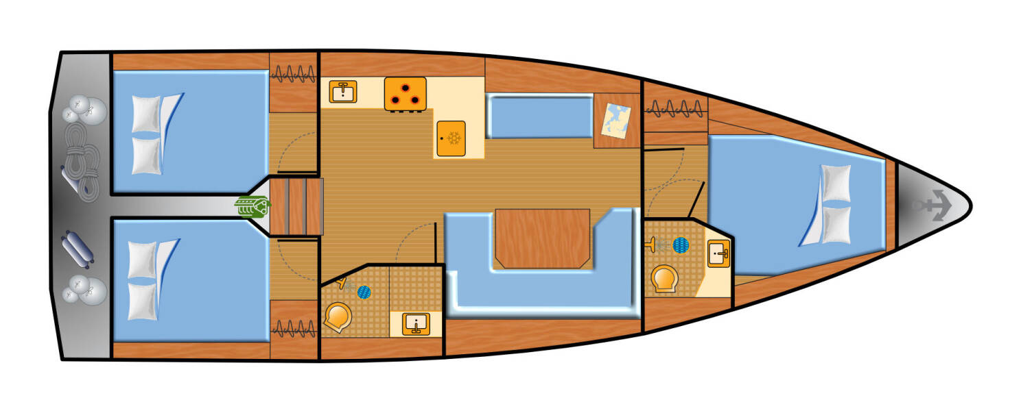 Bavaria C42 Blue Eyes