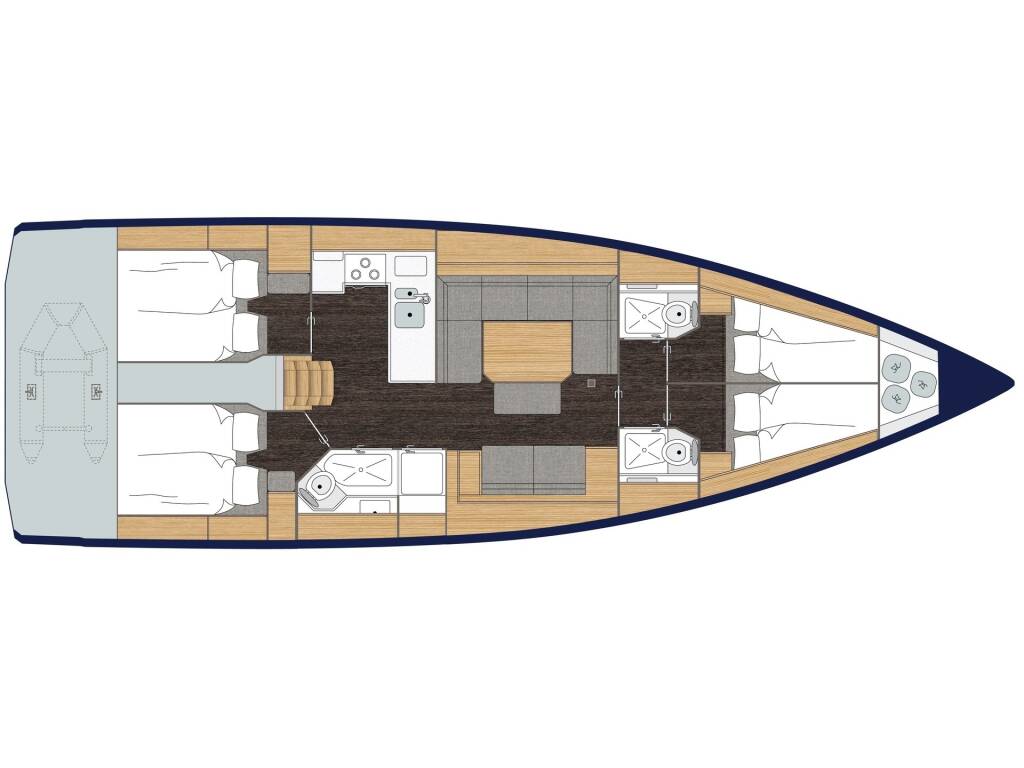 Bavaria C45 LADY FLORA 1