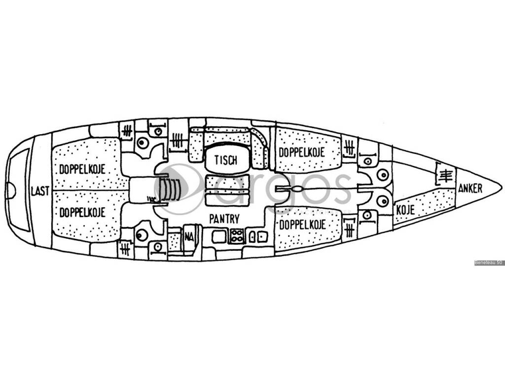 Beneteau 50 Bikini